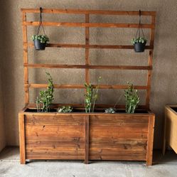 Cedar Planter Box w/ Trellis (Custom Sizes!)