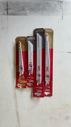 Milwaukee Sawzall blades 4-Pack
