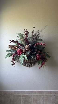 Extra large floral wall decor