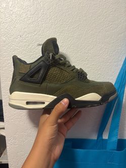 Jordan 4 olive green