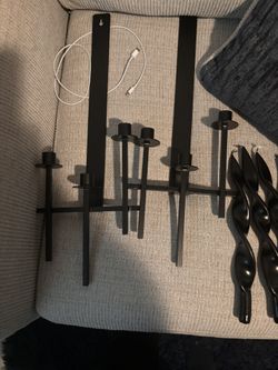 Candle Holder With Candles