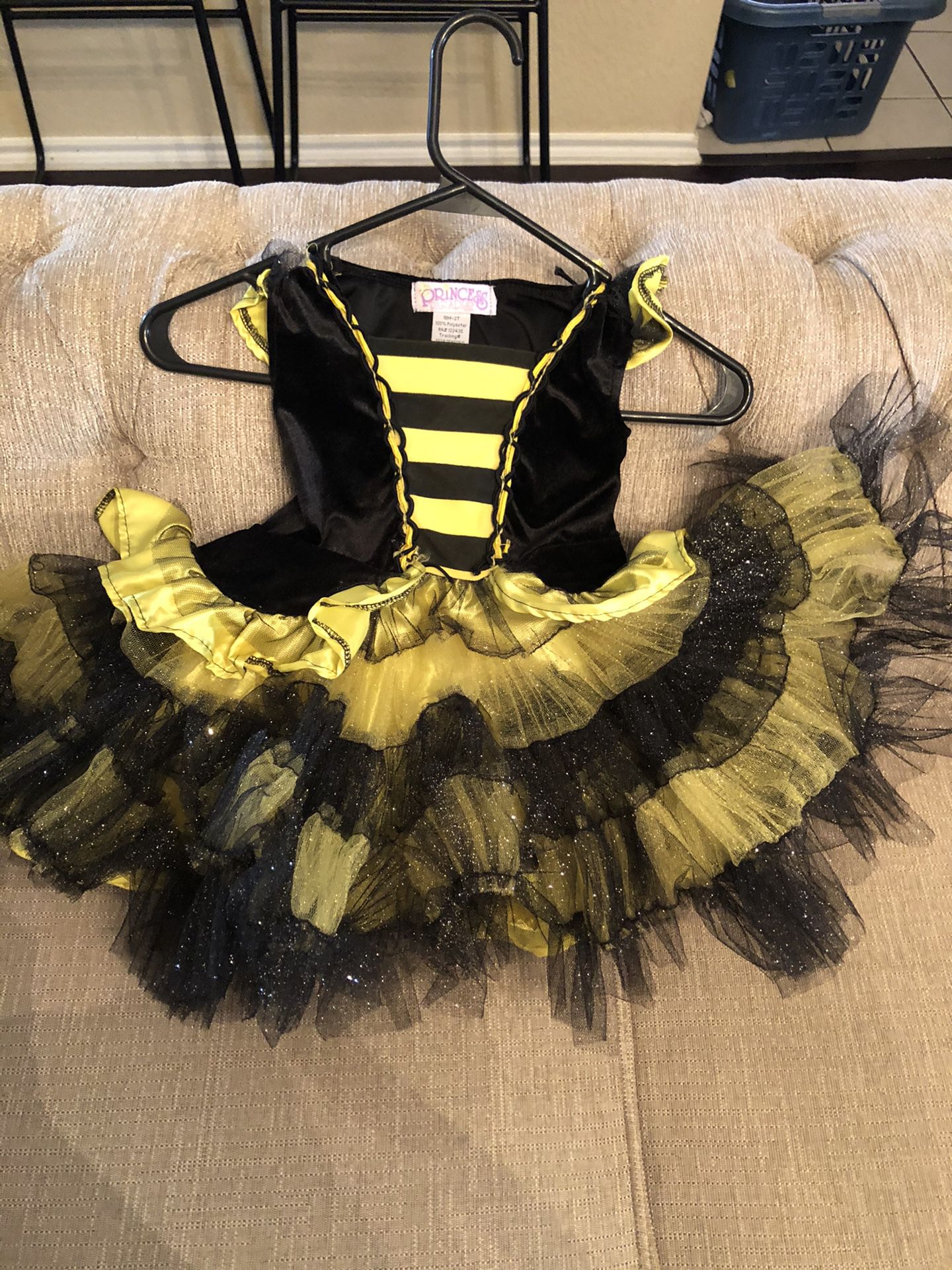 Bumblebee Halloween Costume 18m-2t