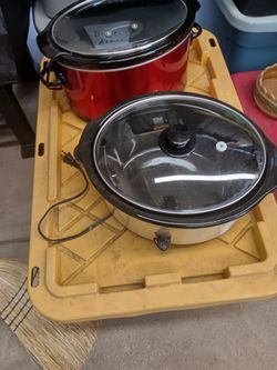 Crock-Pot Slow Cooker with Glass Lid 15.00