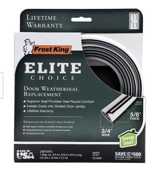 Door weather seal replacement