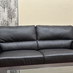 Sofa and Loveseat Set (Vegan Leather)