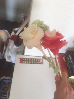Bees wax roses!