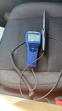 Velocicalc air flow meter