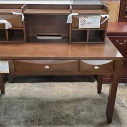 Kids Santa Cruz Cherry Desk & Hutch,FROM Rooms to Go