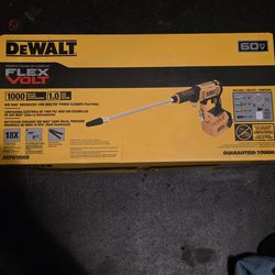 Dewalt Flex Volt 60v 1000 PSI Brushless Power Cleaner