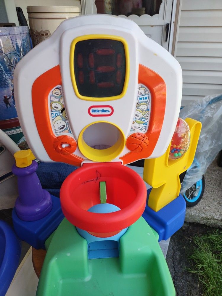 Baby Sight N Sound Basketball Hoop, No Ball