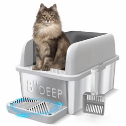 Stainless steel Cat litter Box