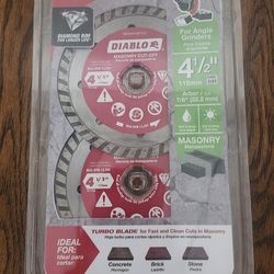 Masonry cut off blades 4.5"