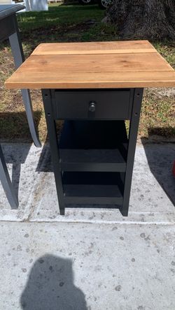Table with drawer and 2 shelves
