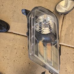 Stock Headlights 2012 Mustang GT 
