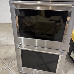 Kitchen Aid 30” Double Oven Stainless Steel Electric 