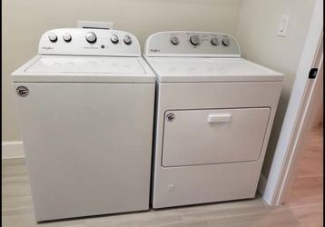 Whirlpool washer and dryer gas set