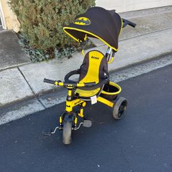 Kids Embrace Batman Tricycle 