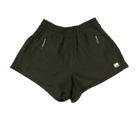 Vuori Dash Shorts XS Extra Small Green 3" Unlined High Rise Running Gym VW367