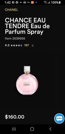 Chanel Chance Eau Tendre Eau De Parfum 3.4 oz Brand New Sealed