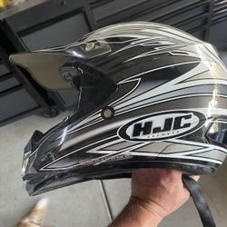 HJC Dirt Bike Helmet. Large Size. 