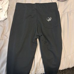 Gluv softball pants black w/ white stripe size S