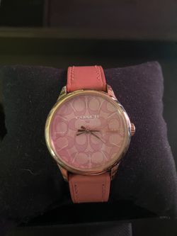 Pink Coach Watch