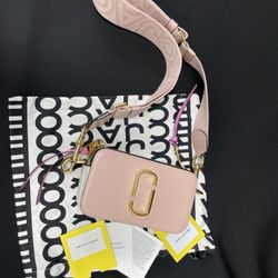 Marc Jacobs the SNAPSHOT Crossbody Bag Pink Rose