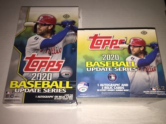 Topps update 2020 hobby box or jumbo boxes available baseball cards