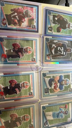 2024 Donruss Optic n Topps chrome NFL Rookie Card Lot