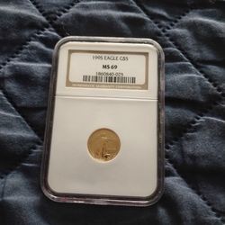 1995 Gold $5 Eagle Coin