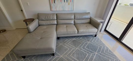 Gray Chaise Sofa