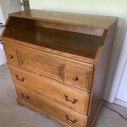 Real Wood Dresser/desk/baby changing table