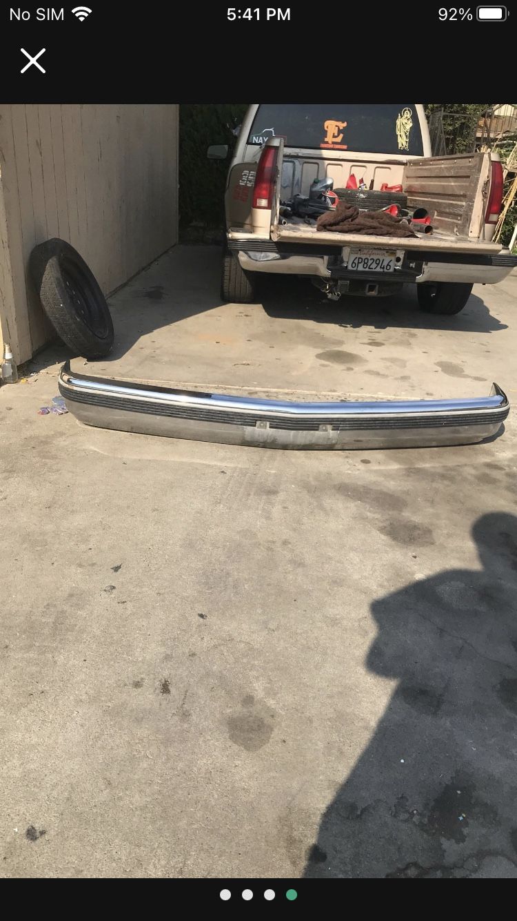 Front Bumper For a 1988 - 1998 Chevy/GMC C1500