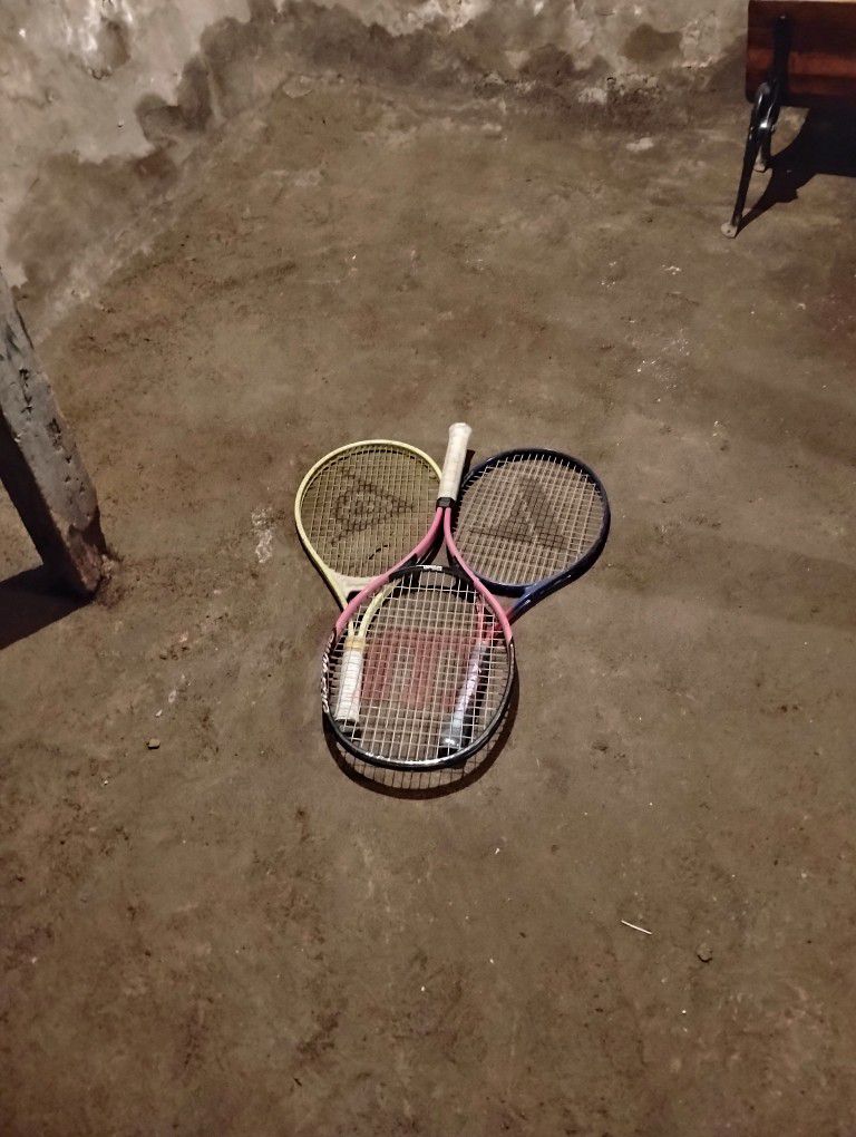 3 Wilson Tennis Raquets