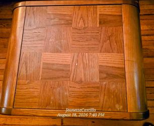 Vintage Oak Side Table