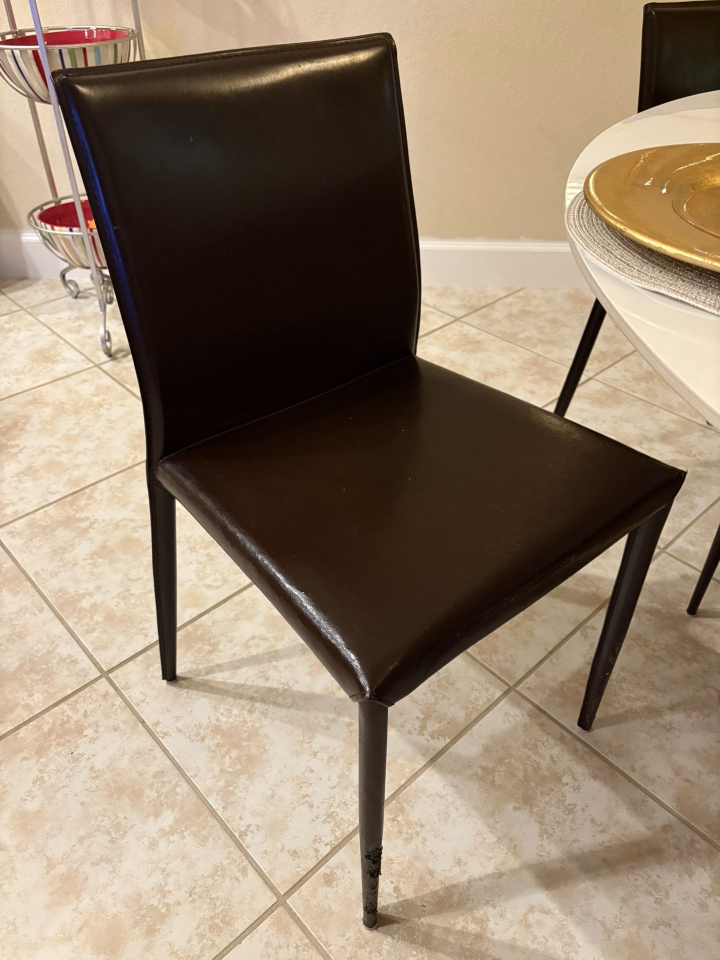 Leather Dining Table Seats