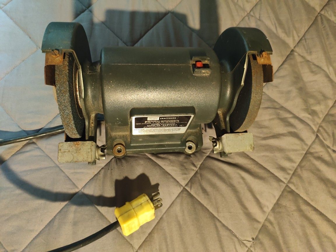 Sears bench grinder 5"x1/2"