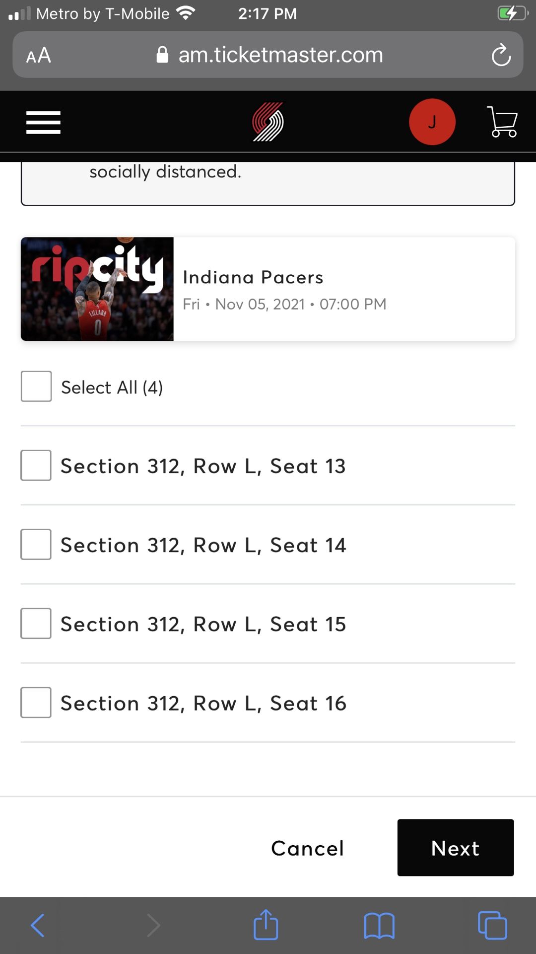Tickets To Blazers Game
