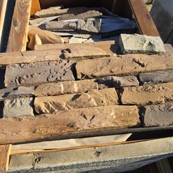 SURPLUS STONE VENEER $500 EACH PALLET. 100 SQUARE FEET PER PALLET