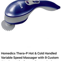 Homedics Thera-P Hot & Cold Handled Variable Speed Massager 
