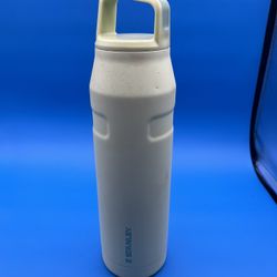 Stanley White Stainless Steel Reusable Bottle 32 Oz
