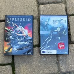 Appleseed & Final Fantasy DVDs 