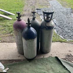 Carbon dioxide CO2 Air Tanks