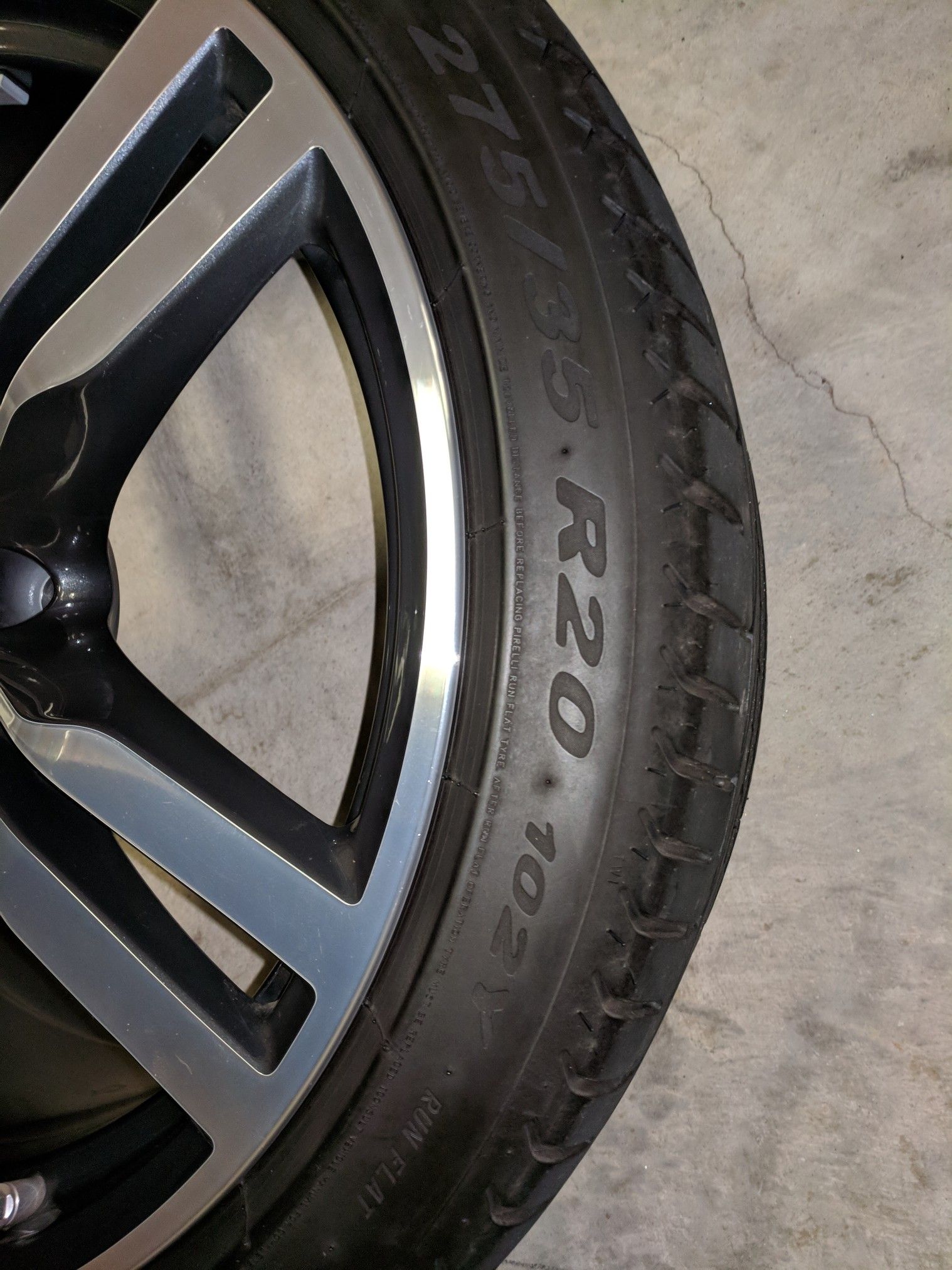 NEW 20" Inch OEM BMW 648M 648 M Wheels and Pirelli Tires - Staggered ...