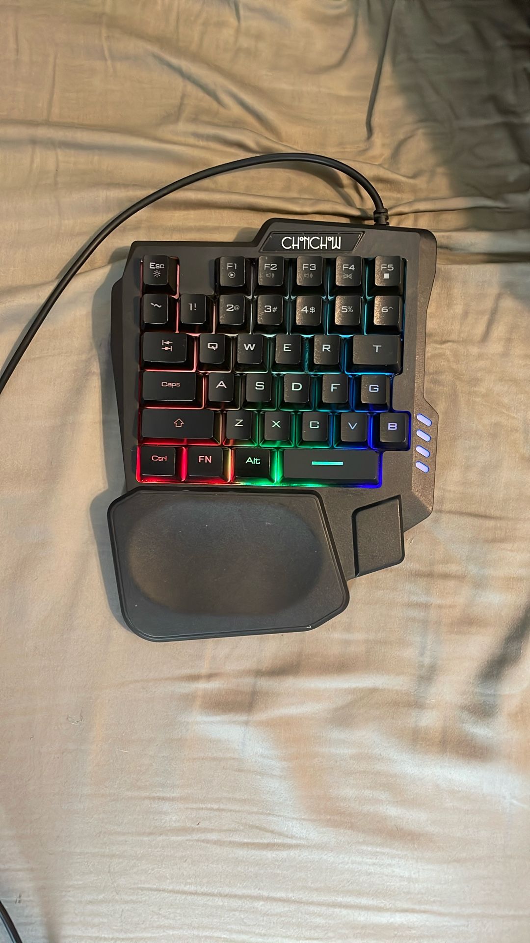 One Hand Gaming Keyboard