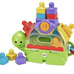 Fisher Price Little Stackers Sort 'N Spill Turtle