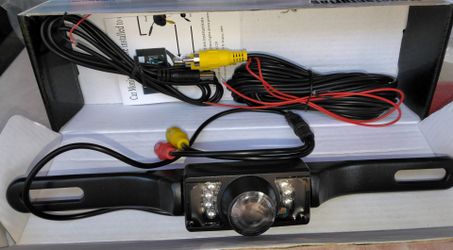 License Plate Backup Camera with Night Vision