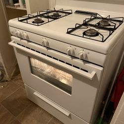 Refrigerator and Stove 