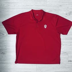 Indiana Hoosiers Men’s Golf Polo Size Large