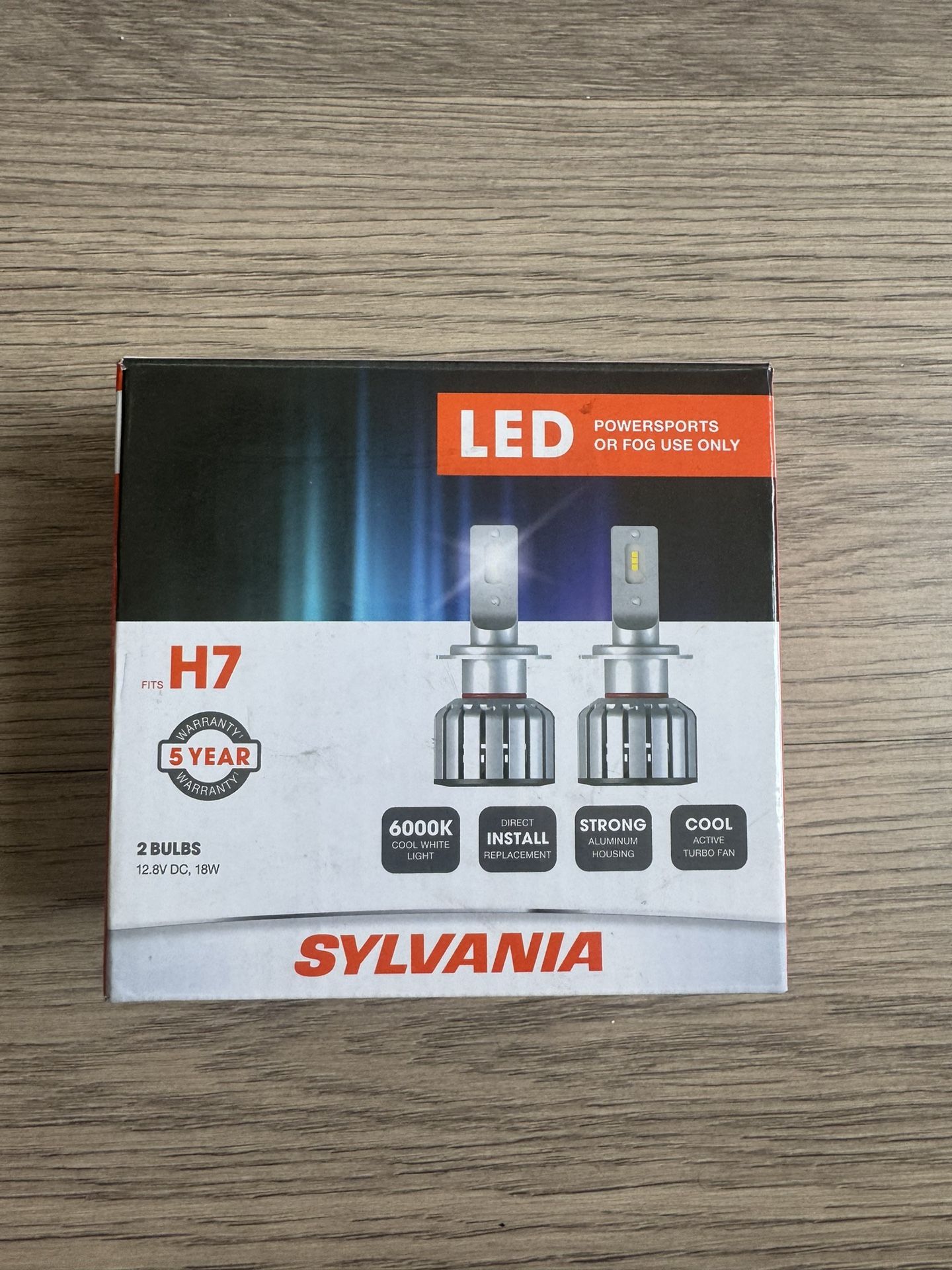 Sylvania LED H7 Headlight Bulbs. Perfect For E46